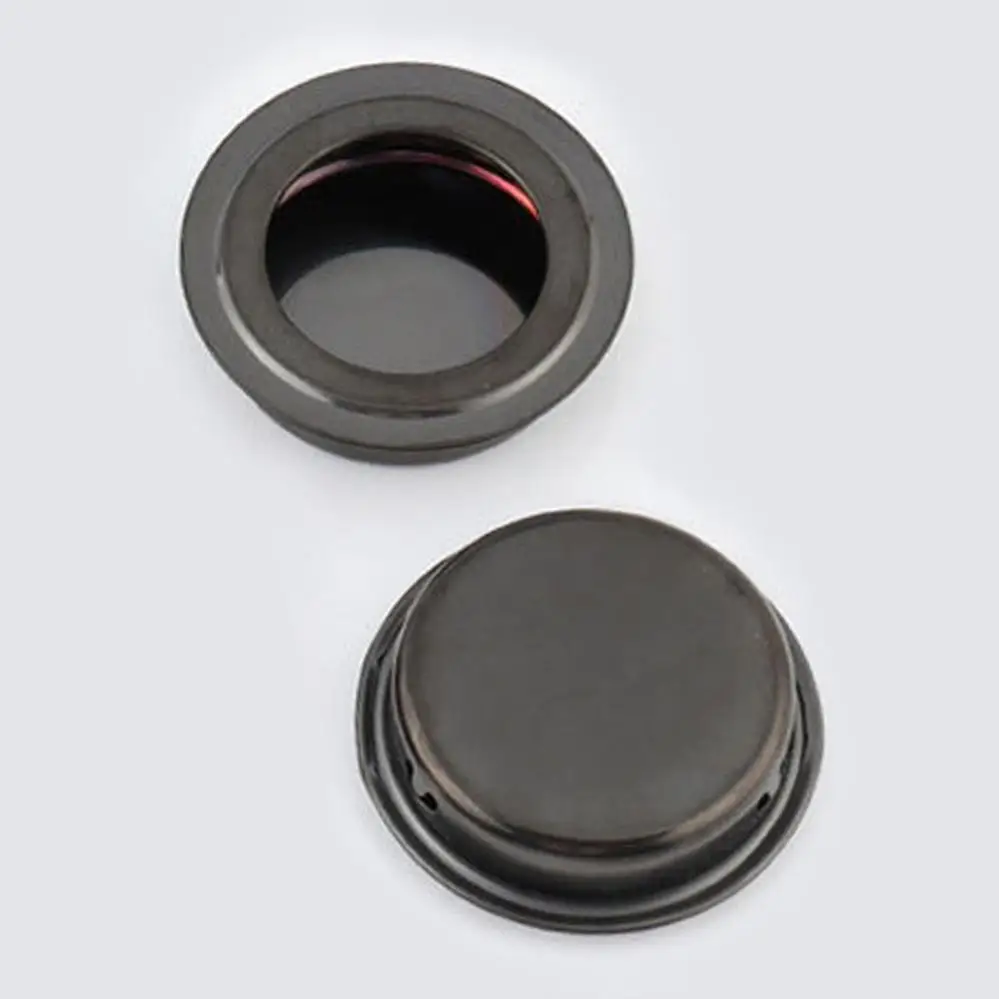 1 Piece 35mm / 1.38 Inch Stainless Steel Recessed Round Flat Handle rust-proof for Bathroom Shower / Drawer