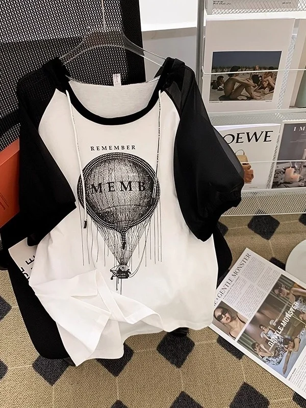 

plus Size 300 Pou Design Sensation Color Blo Print Hoodie ort Sve T-irt Men Women Summer Slimming Loose Top Trendy