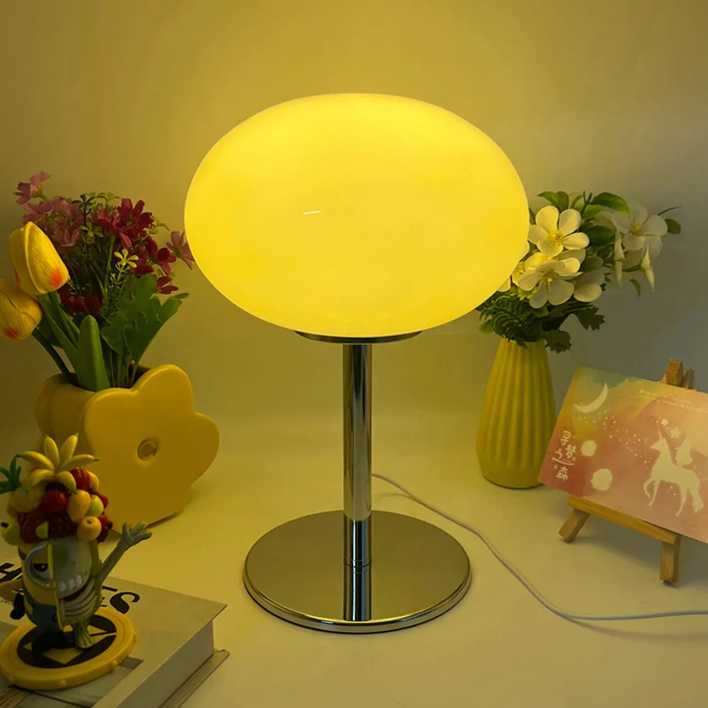 

Italian Designer Bedside Lamp Bedroom Lollipop Decorative Table Lamp Light Fixture Simple Living Room Study Decor Home Desk Lamp