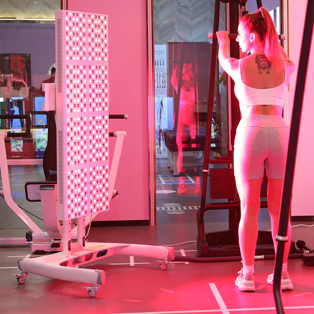 

Bonliter 2160W 2400W 4725W Red Light Therapy Panel 480nm 630nm 660nm 810nm 830nm 850nm 1060nm for Home Use Full Body Pain Relief