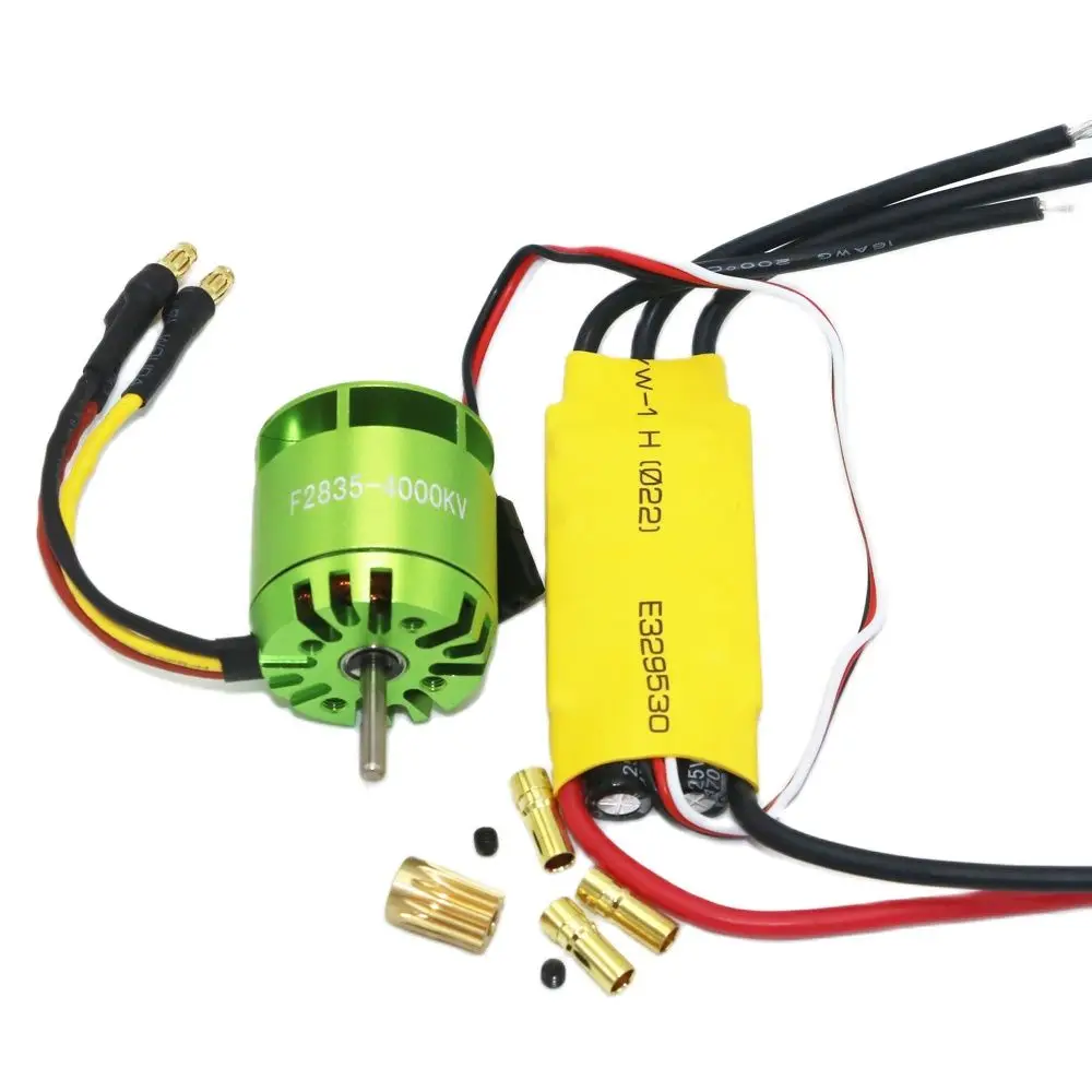 Motore Brushless RC 4000KV per tutti allinea TREX T-rex 450 con XXD 30A ESC per elicottero Rc