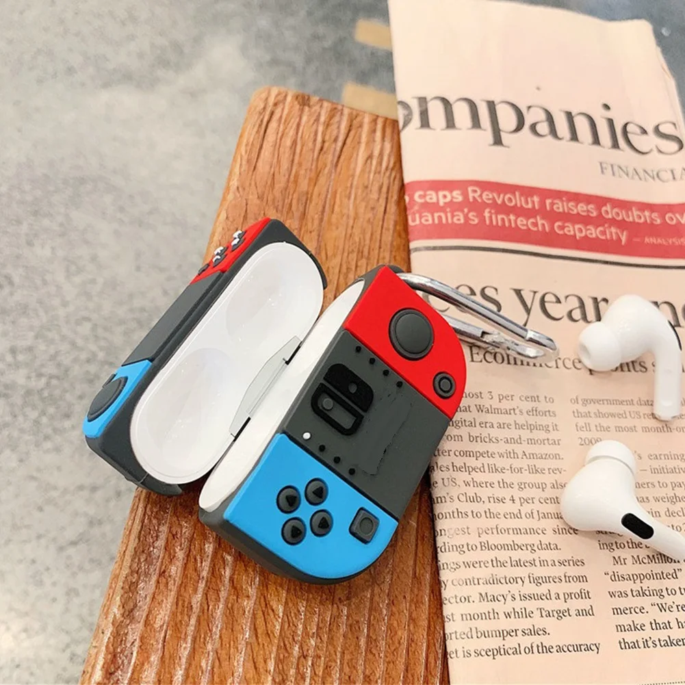 حافظة لهاتف Airpods Pro 3، غطاء هاتف واقٍ من السيليكون لطيف ثلاثي الأبعاد لأجهزة Airpods Pro 2/Airpods 4 3 2 1 حافظة Funda