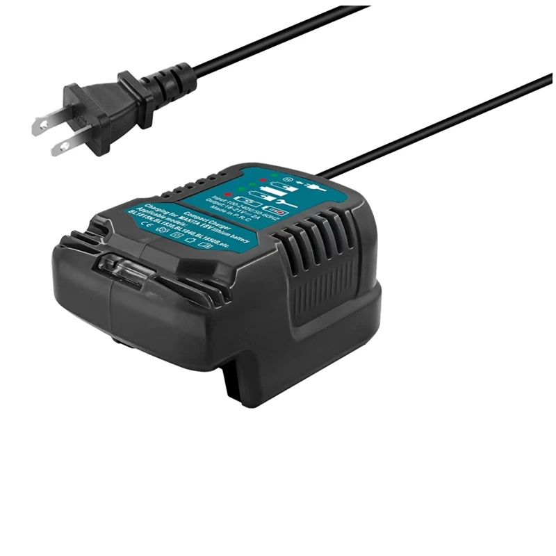 Replace For Makita 18V Mini Charger DC18RC Replace Charger For Makita Lithium Batteries BL1860 BL1450 BL1830