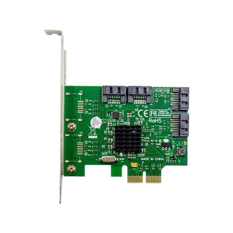 

Marvell 88SE9230 Chip SATA PCI-E 2x Raid Controller SATA PCIE X2 Expansion Card sata3.0 converter adapter