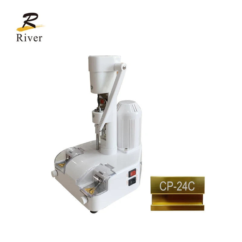 Fast Shipment Optical Lens Drilling and Slotting Machine CP-24C for Perforating and Grooving of Rimless Fram