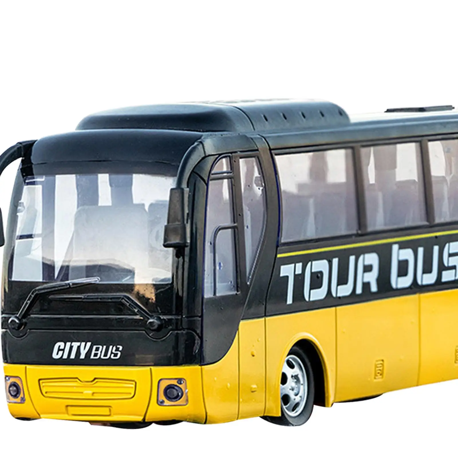 Zdalnie Sterowany Autobus Miejski, Akumulatorowy, Wytrzymały, Realistyczny Autobus Szkolny Zabawka