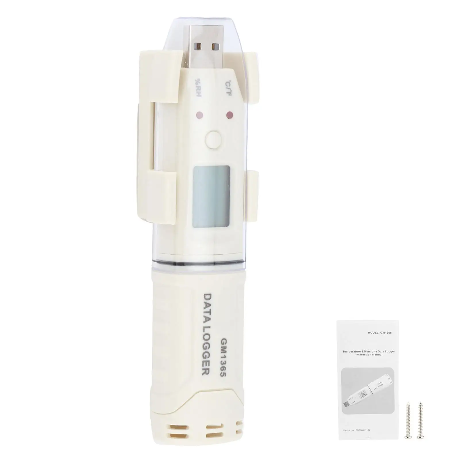 

Intelligent Temperature Humidity Recorder for Industrial Use LCD Display Warehouse for cold Storage Laboratory Measurement Tool