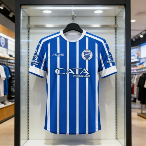 Camiseta Deportiva Godoy Cruz 2023, Equipación de Fútbol para Adultos y Niños, Impresión 3D, Camiseta Informal Familiar de Verano, Secado Rápido, Suave, Cómoda y Ligera