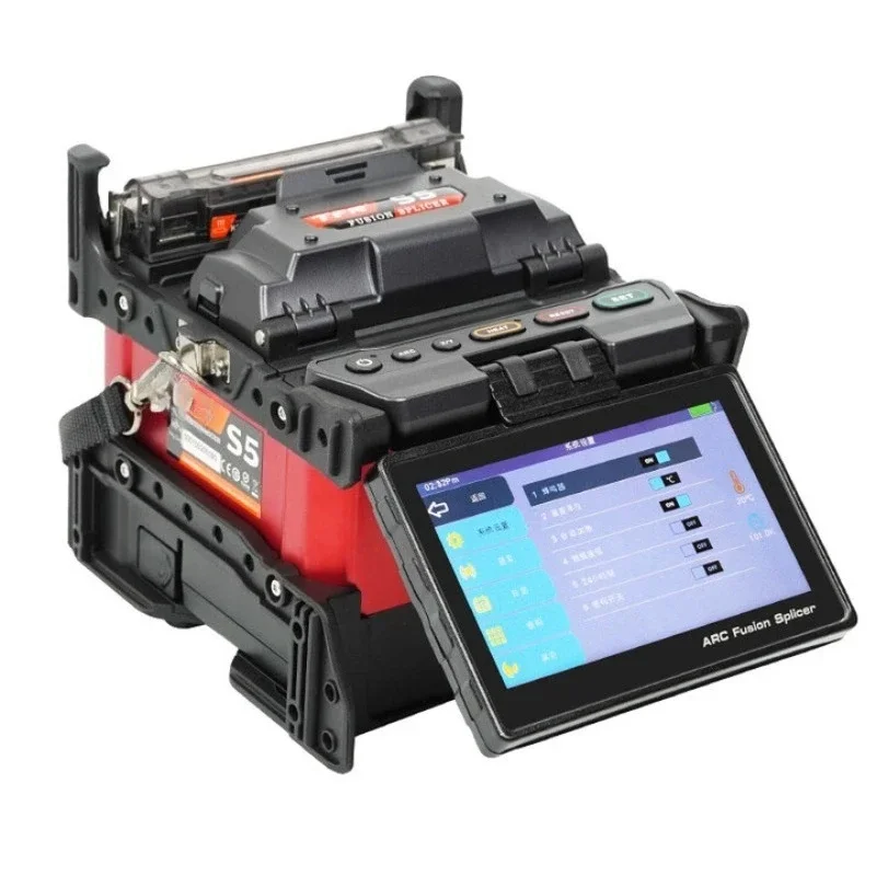 Fiber fusion splicing machine Automatic, hot melt machine Backbone engineering fiber melting machine