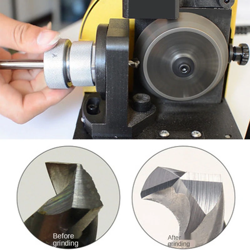 آلة طحن لقمة الحفر مع عجلة CBN أو SDC ، أداة شحذ ، ماكينة طحن ، أسهل في التشغيل ، من من من من من من من من من ؟