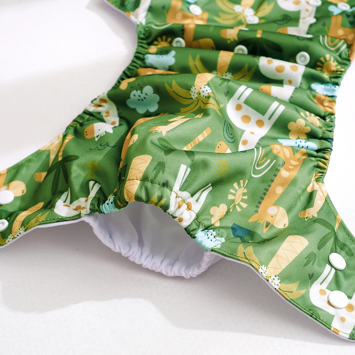 حفاضات أطفال عصرية قابلة للغسل وقابلة لإعادة الاستخدام لحديثي الولادة من القماش، سراويل تدريب ناعمة صديقة للبيئة للأطفال الصغار للأولاد والبنات #4