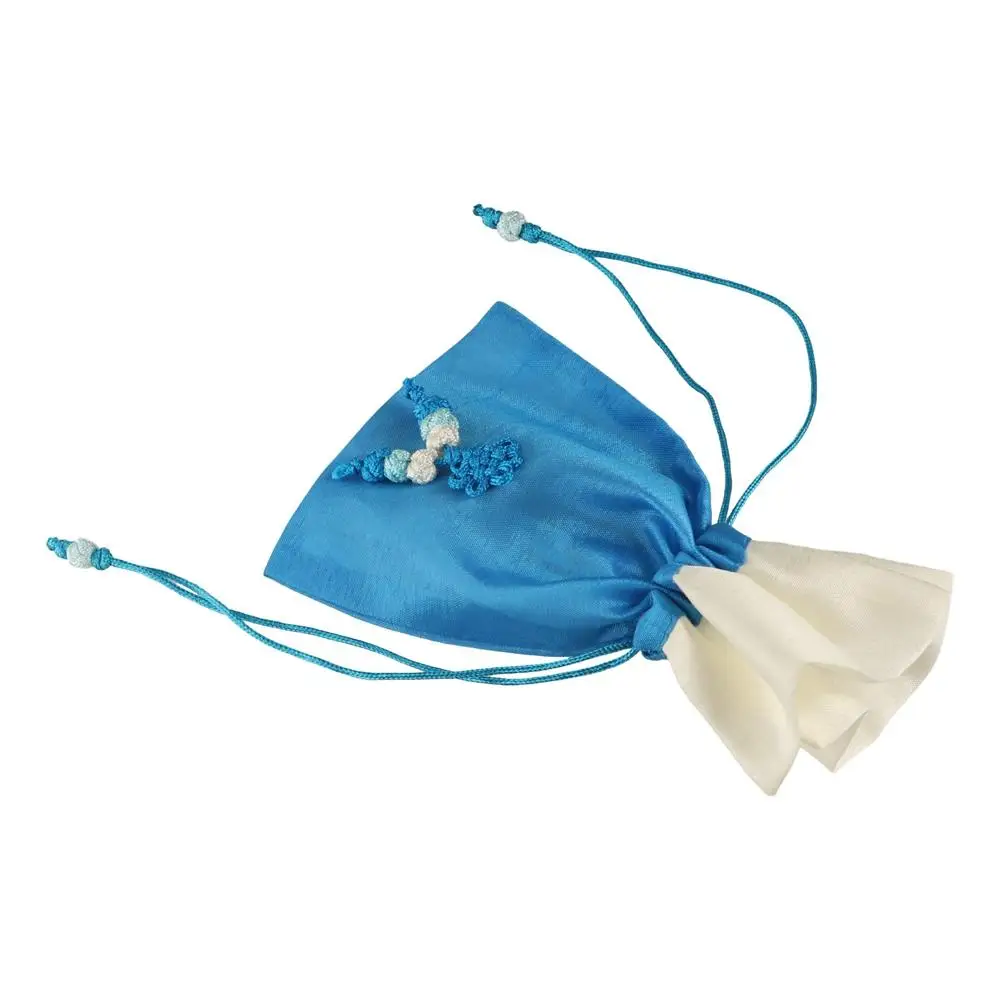 Chinese Knot Drawstring Storage Bag Candy Bag for Filled Fragrant Herbs Chinese Style Sachet Small Pouch Coin Purse