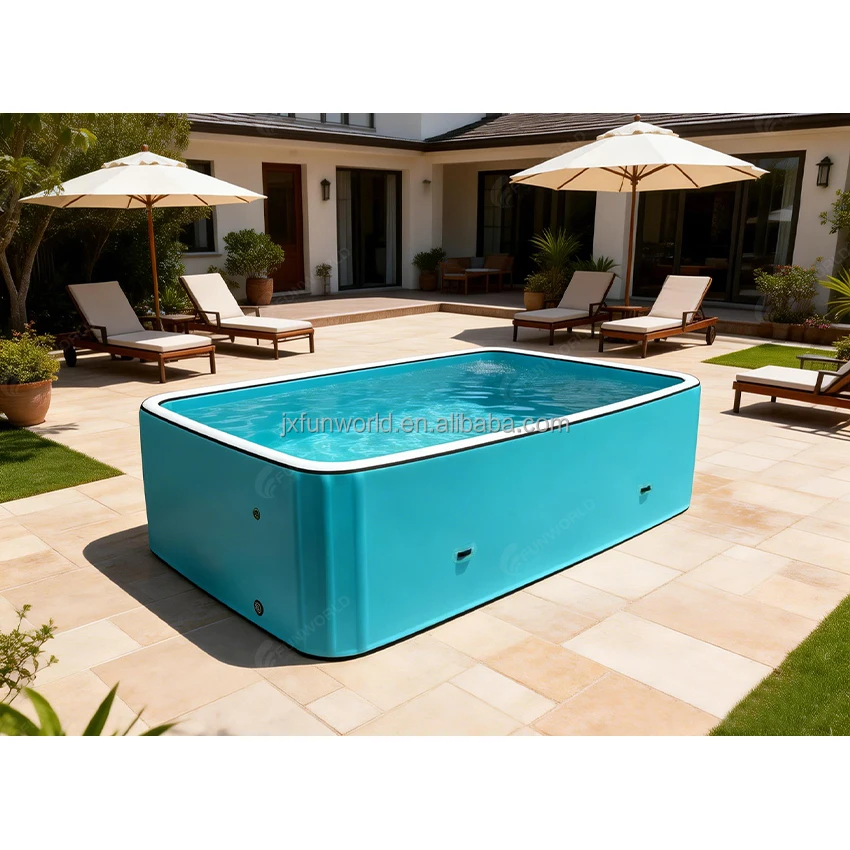 

Popular Highly Durable Rectangular Pool Offering Superior Stability For Lounging Or Active Play