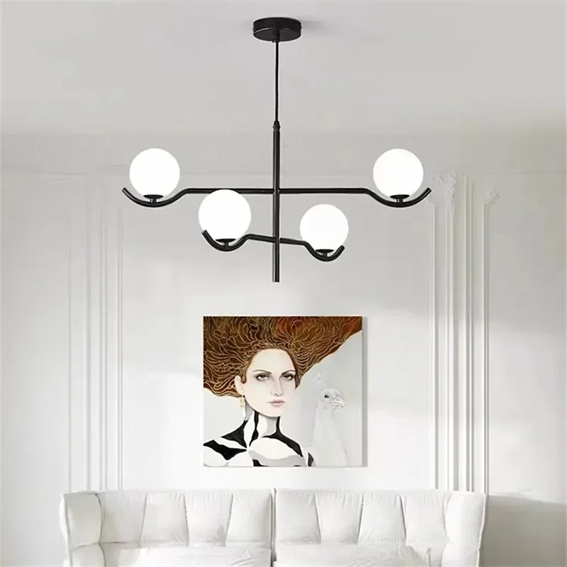 

MandosBor Replica chandelier Nordic Minimalist Creative light fixture Bedroom Suitable For Living Room Dining Room office decor