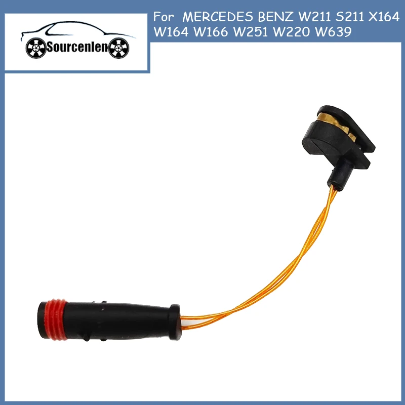 Front Brake Pad Wear Sensor For MERCEDES BENZ W211 S211 X164 W164 W166 W251 W220 W639 1645401017 2205401517 A1645401017