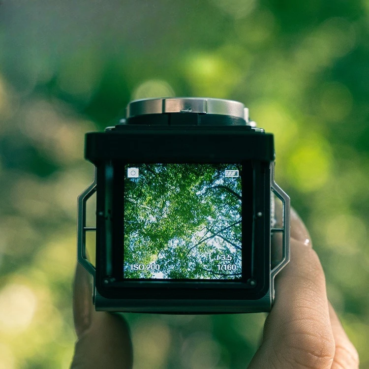 Dual Reverse Digitalkamera Retro High Definition Student Entry Girl Travel tragbare kleine Kamera