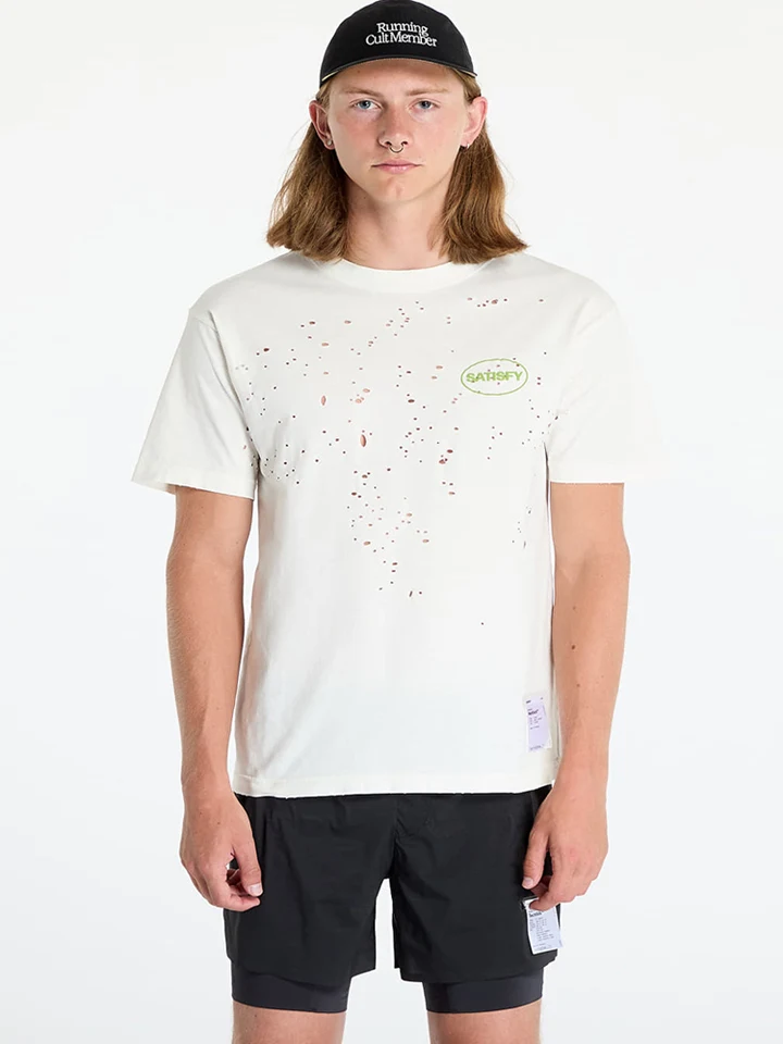 High Quality SATISFY MothTech round Neck Short Sleeve T-Shirt
