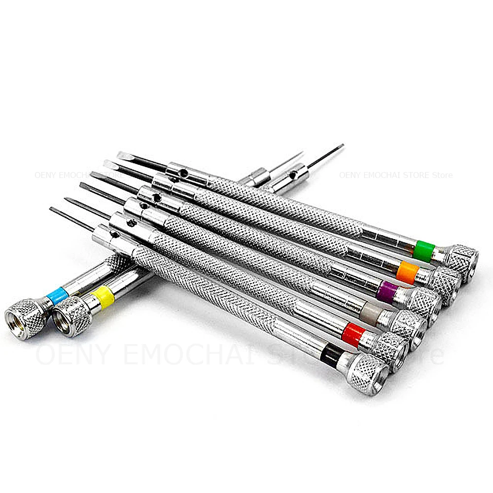 8pcs Watch Flat Small Screwdriver Set For Watch Repair Maintanance  Precision Watchmaker Screwdriver Professional Watches Tools