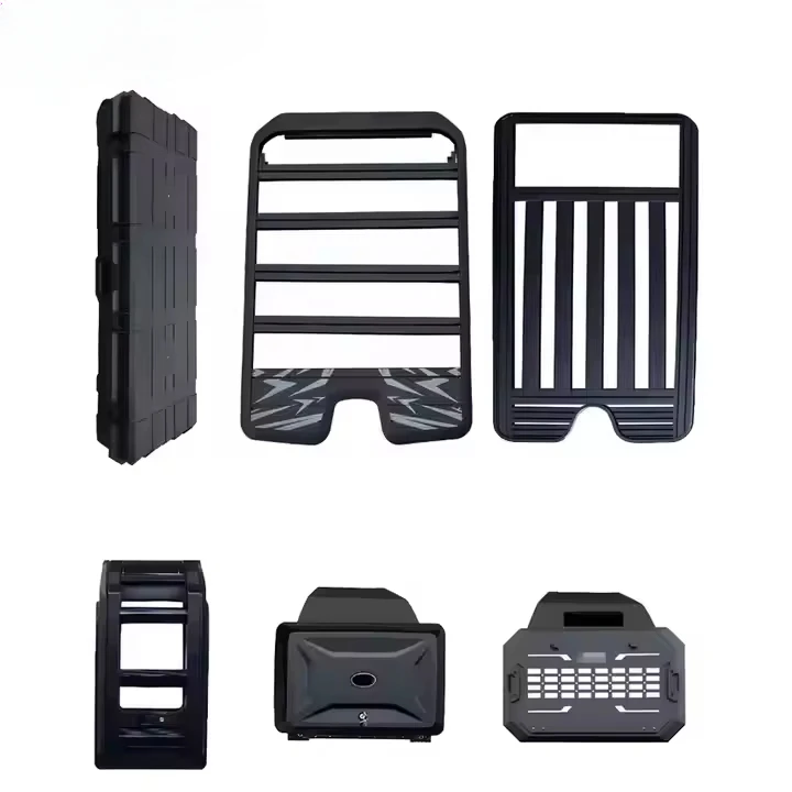 Wholesale Car Exterior Parts For Chery Icar 03 Jaecoo 6 EV 2024 Roof Rack Platform Side Ladder Side Bag Rear Window Mecha