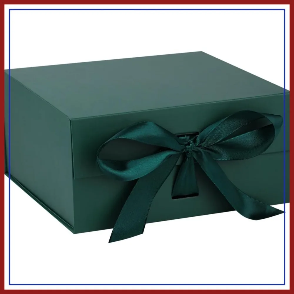 6x6x3 Inch Gift Boxes with Lids and Ribbon for Wedding, Birthday, Storage, 3-Pack