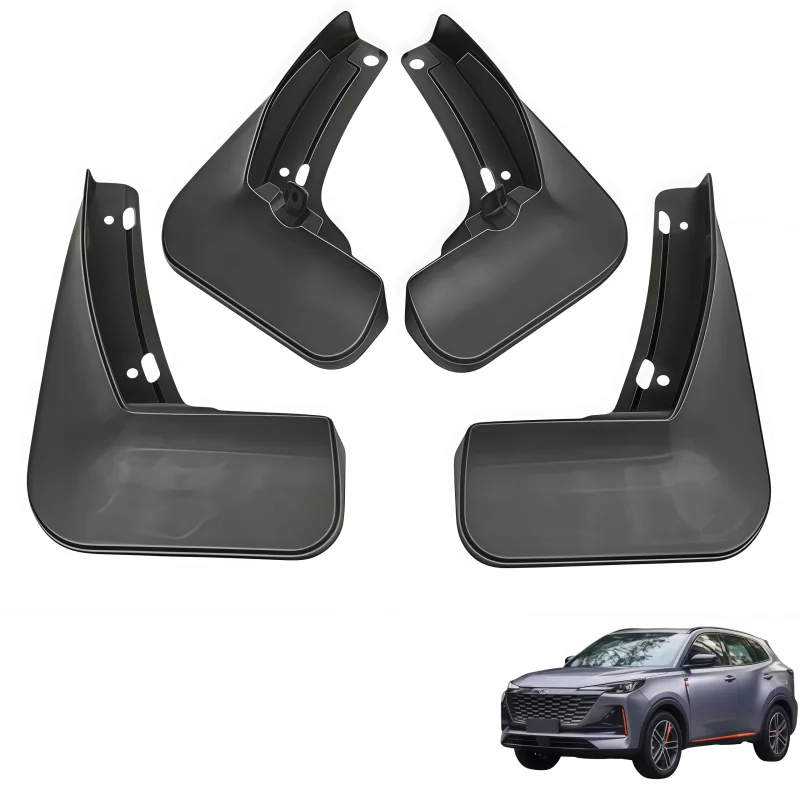 For CHANGAN CS55 Plus 2022-2026 Car Mudflaps Splash Guards Front Rear Mudguards Fenders Accessories Styling 4Pcs/Set