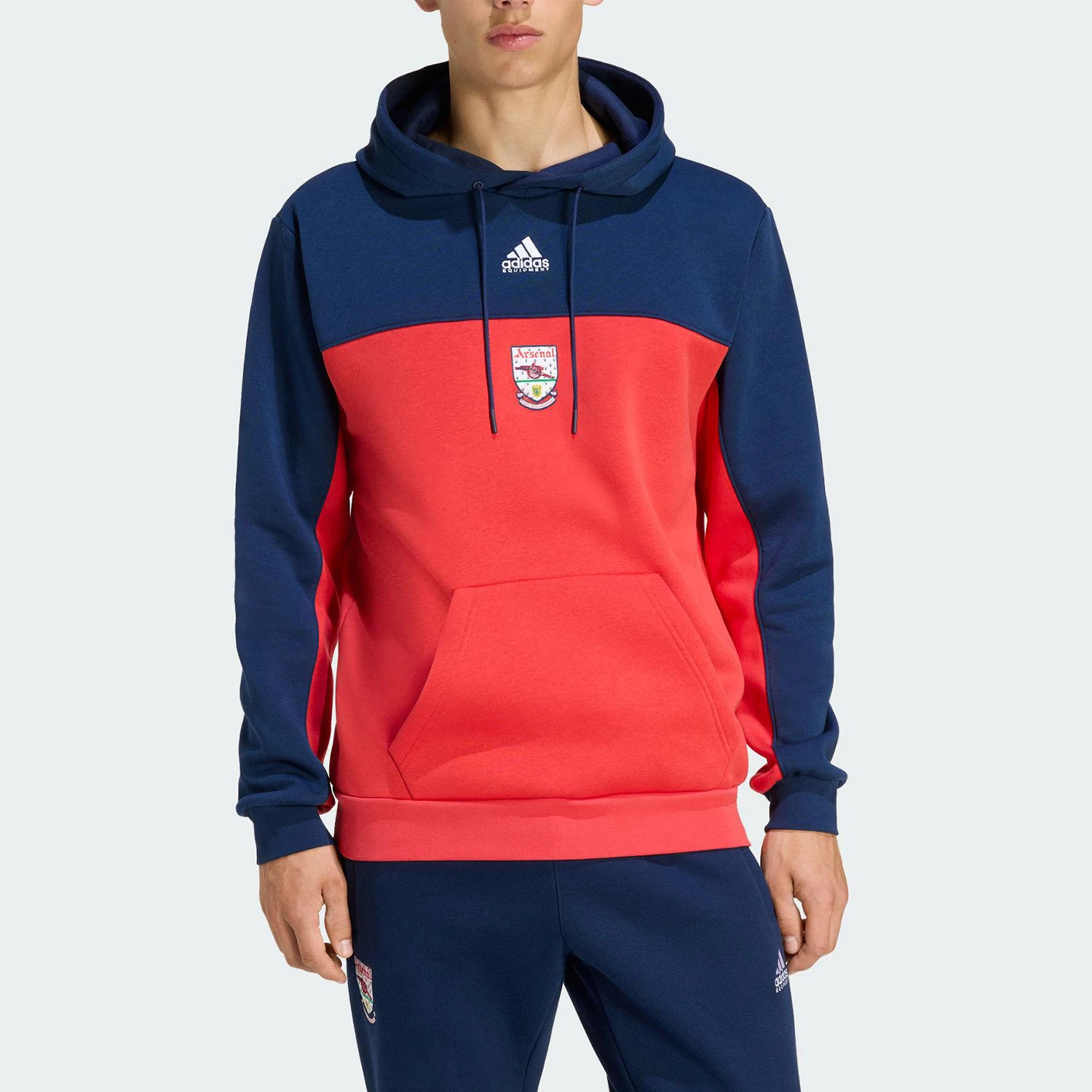 Adidas Originals genuine Men's Soccer Sports Fleece Retro Sweatshirt KE3910