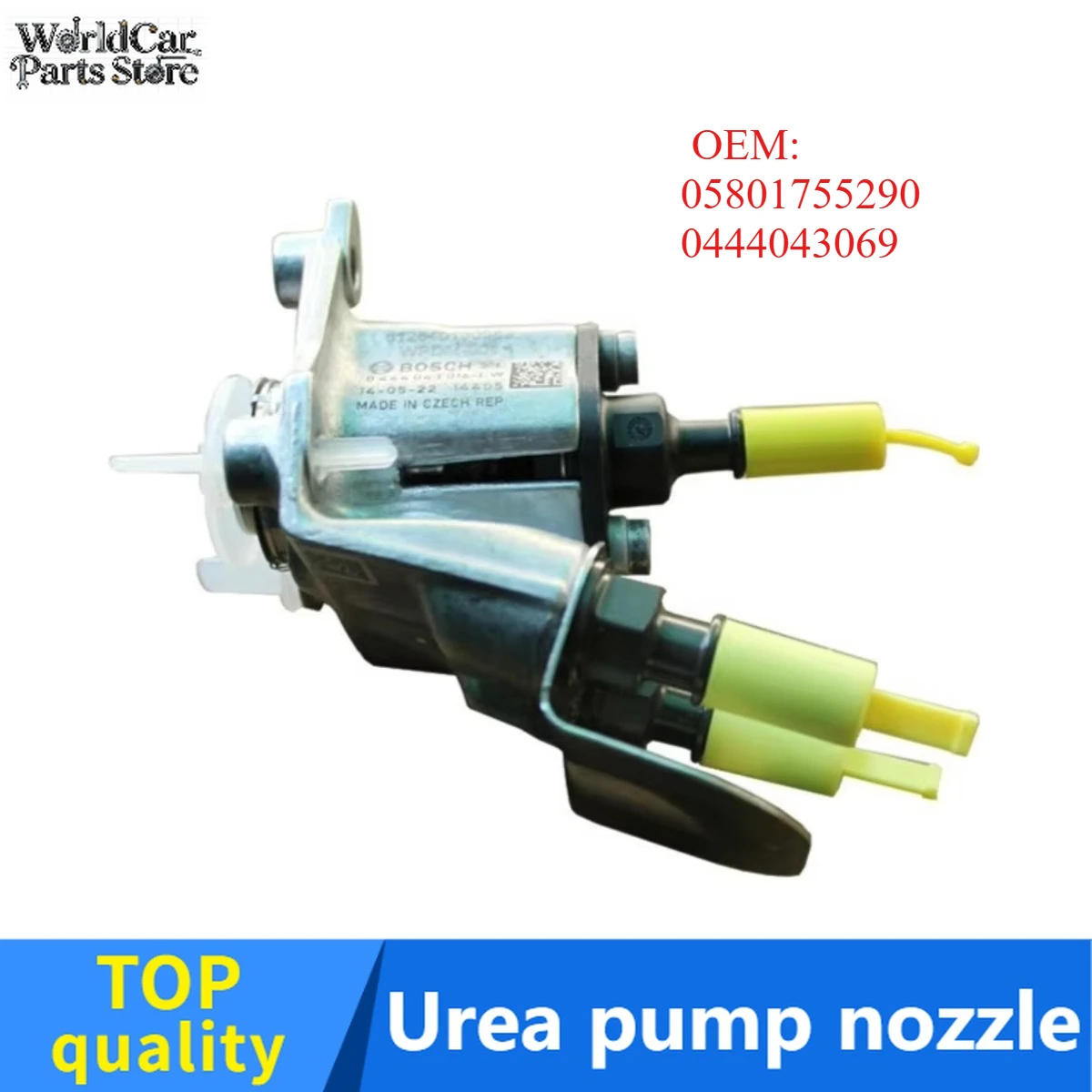 

Hot Selling for Iveco Urea Injection Distributor Nozzle with 6 Injection Holes OEM: 05801755290 0444043069