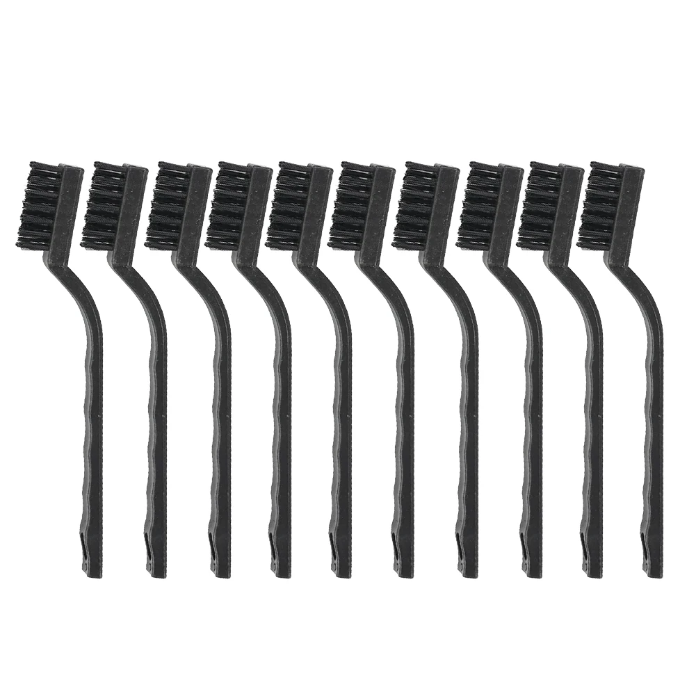 Mini brosses en nylon pour élimination de la rouille, mini livres, brosse industrielle, brosse à récurer et à polir, outils à main, 7 pouces, 10 pièces