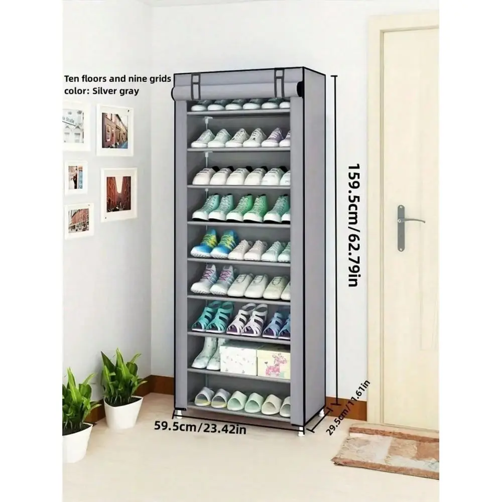 

Shelves, Standalone Shoe Racks, EasyToAssemble Shoe Storage Racks, Suitable For Rental Housing, Entrances, Corridors, Bedrooms,
