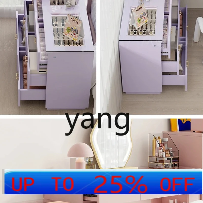 

Minimalist Dresser Chest of Drawers Integrated Intelligent Dresser Retractable Master Bedroom Tailstock Chest of Six Drawers