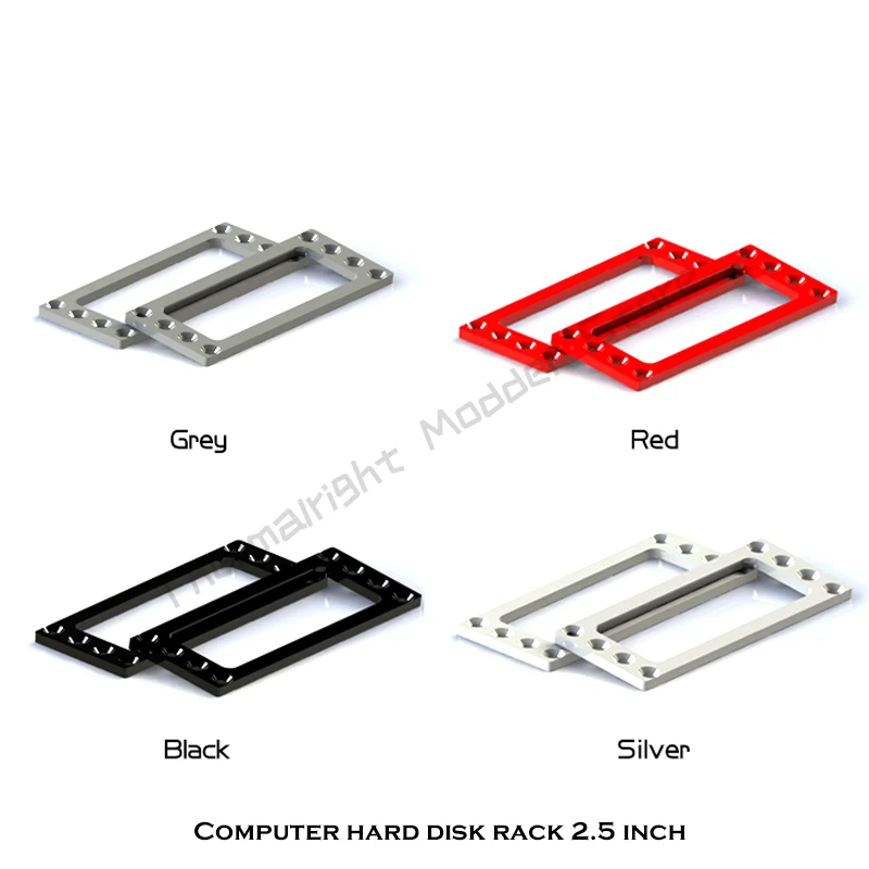 Computer Hard Disk Rack 2.5-inch 4-bit; 3 digits; 2-bit 2.5-inch Hard Disk Shelf expansion tool SSD HDD Expansion Rack Bay