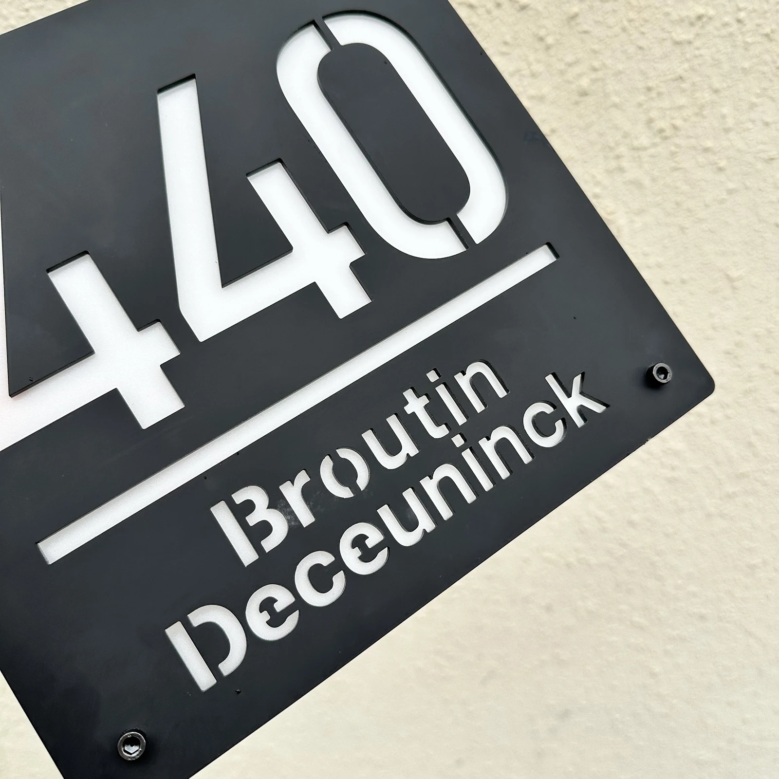 شخصية رقم المنزل ضوء LED مضيئة قطع الليزر لوحة أكريليك عنوان خارجي اسم العائلة رقم علامة المنزل الشمسية ارقام منزل خارجيه رقم منزل خارجي ارقام منزل خارجيه اضاءة ارقام منازل خارجيه طاقة شمسية #4