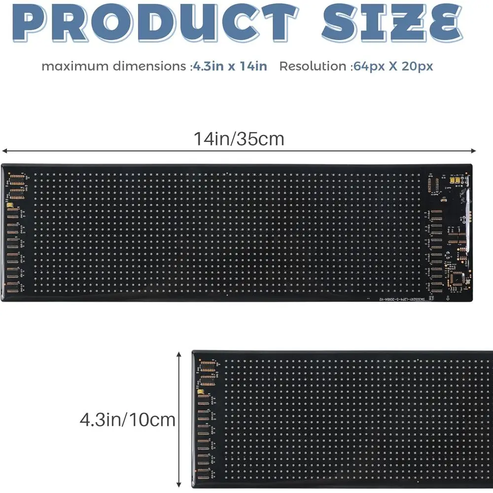 Doppi luci per parabrezza per auto a LED da 14x4,3 pollici, occhi da diavolo programmabili con telecomando, compatibili con sedani, SUV e camion