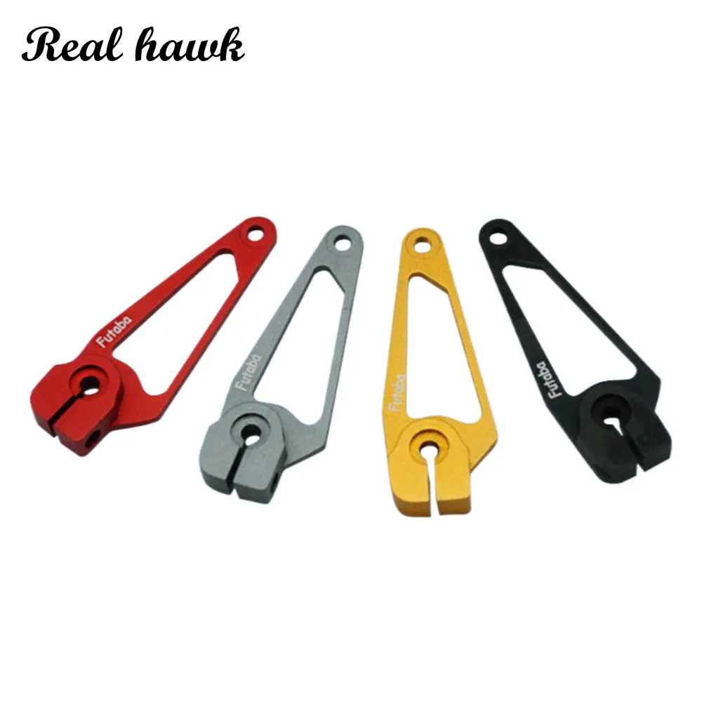 1Pcs Aluminum Alloy 25T Steering Servo Arm Horn Red/Black/Gold/Grey Color for RC Accessorie Servo parts Parts