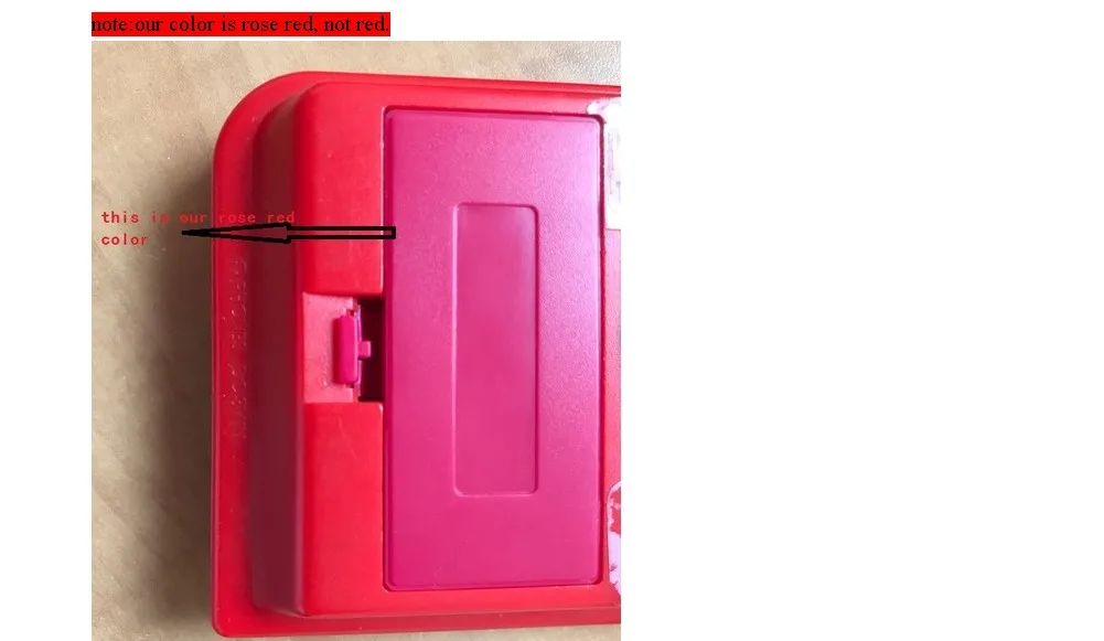 Rose Red For Gameboy Pocket Battery Cover Battery Door Replacement For GBP Battery cover