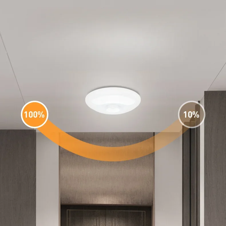 

Infrared Human Body Sensing Hallway Light Entrance Hallway Foyer Light Clothing And Hat Balcony Sensing Ceiling Light