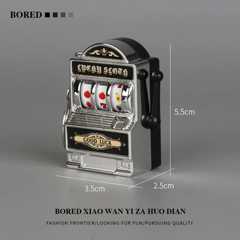 Anime Gacha Machine Keychain, Fidget Toy Stress Relief Mini Backpack Charm, Collectible Cosplay Accessory Gift In Stock