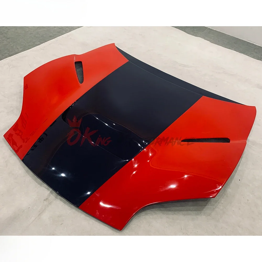 Dry Carbon Fiber Hood For Ferrari 812 Superfast GTS Engine Bonnet 2017-2023