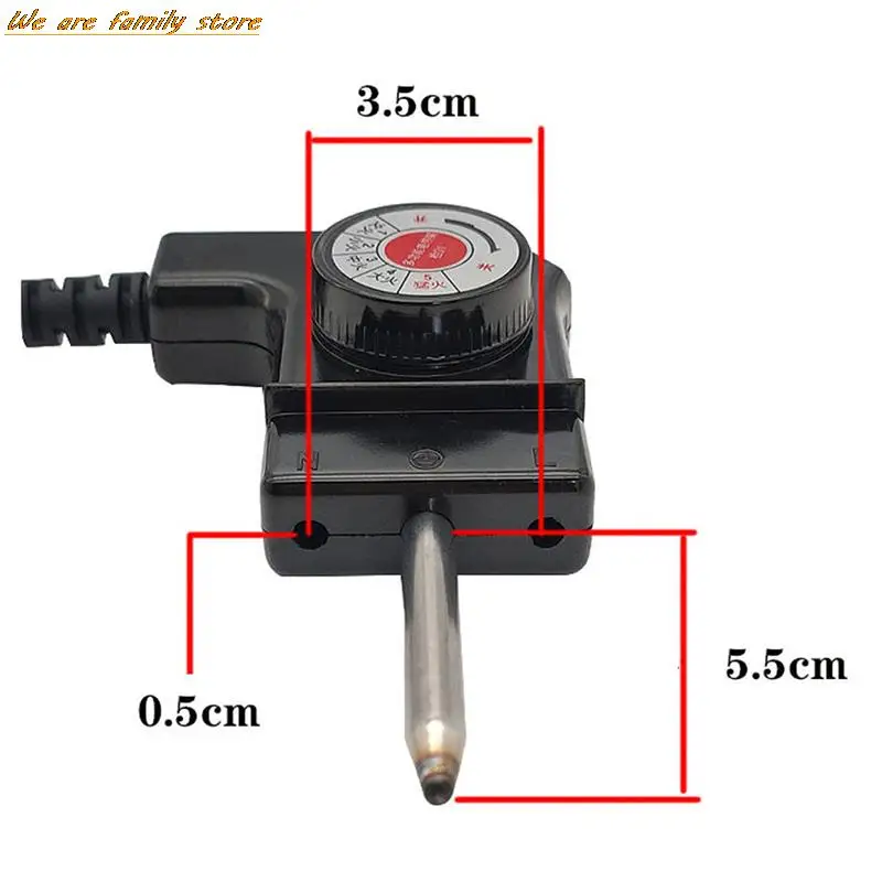 Nuovo cavo di alimentazione regolabile con regolatore automatico per teglia elettrica spina Pin pentola riscaldamento elettrico spina US/UK/SA/EU/CN