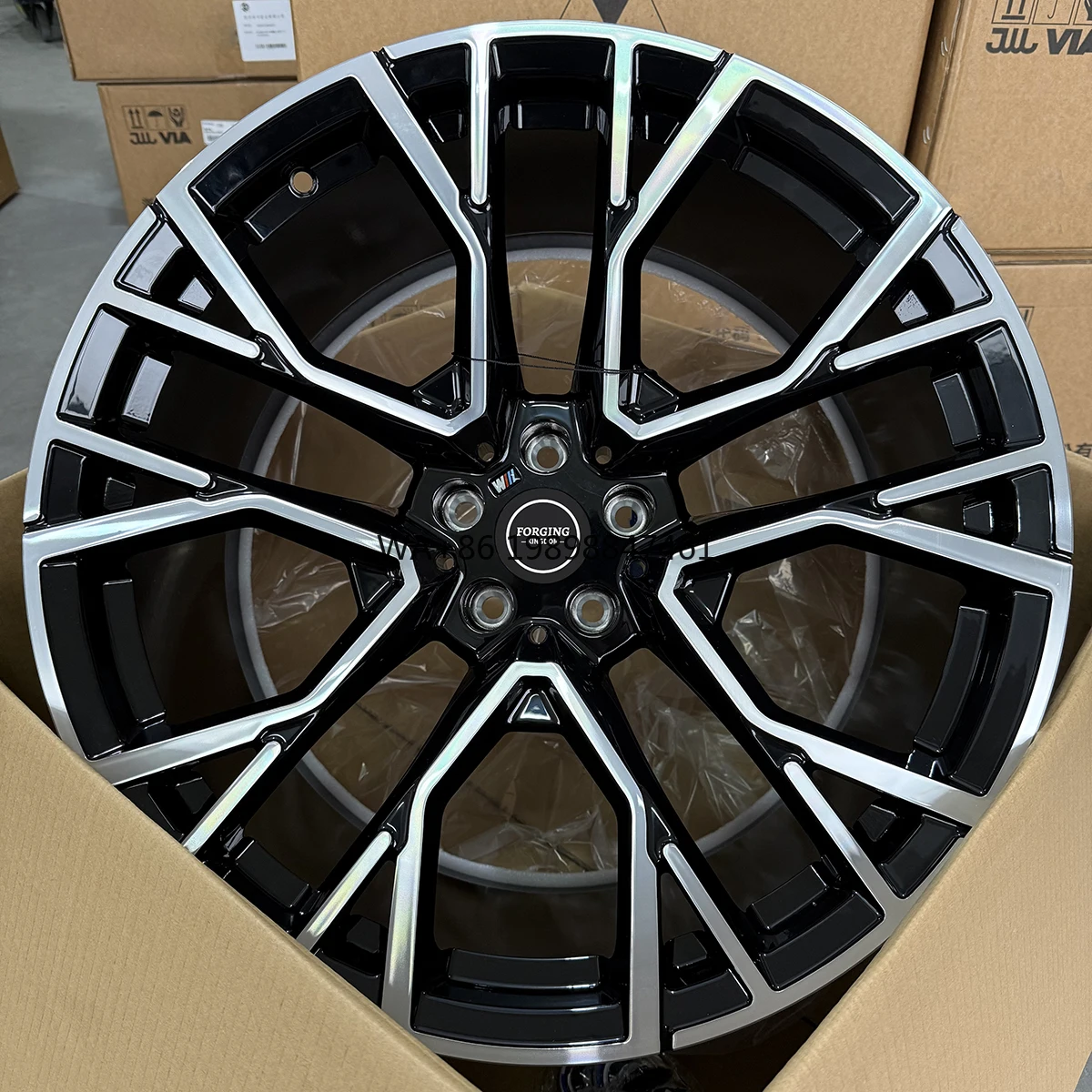 

For BMW Original M Series Forged Wheel Hub High-Performance Stylish Matte Black Metal Alloy Wheels 5x112 PCD 25mm Et for Cars