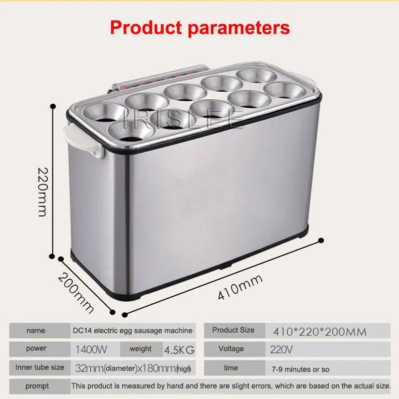 Egg sausage commercial Chicken rolls machine for small enterprises