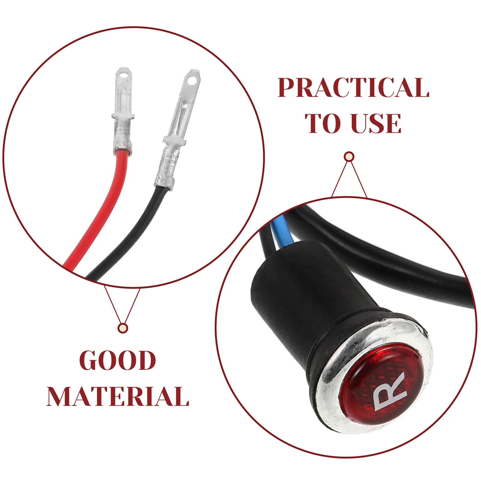 

Rear Led Reverse Display Light Motorbike Gear Indicator Durable Motorcycle Shifter Light Atv Scooter Clear Accurate Performance