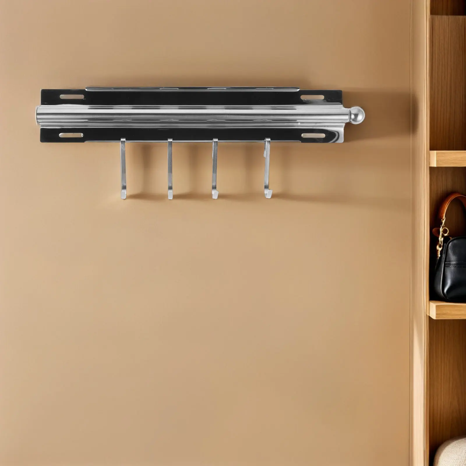 

Выдвижная штанга-вешалка для шкафа, 11-футовая, из нержавеющей стали, регулируемая, телескопическая, усиленная, для подвешивания одежды