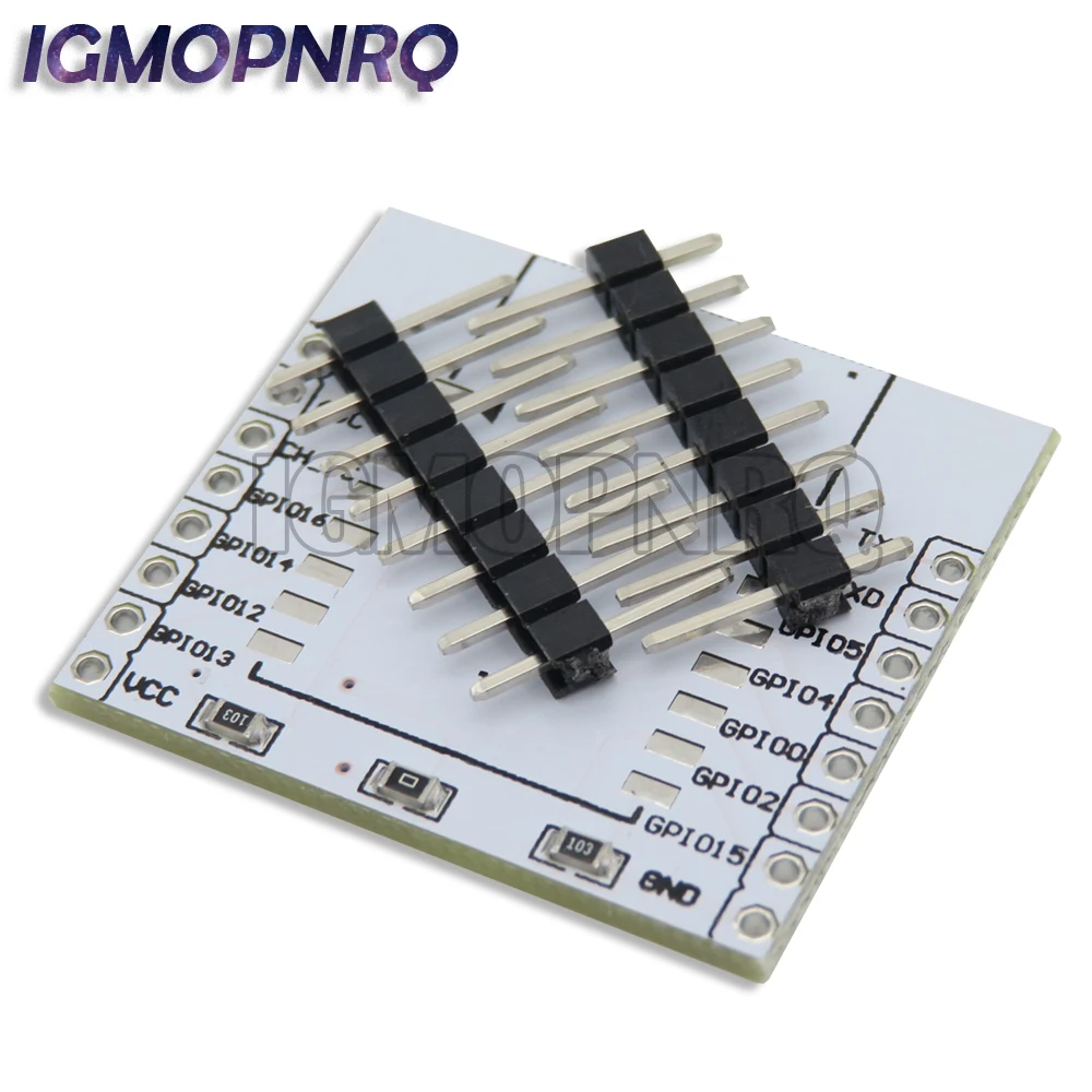 5pcs ESP8266 Serial WIFI Module Adapter Plate Applies to ESP-07 ESP-12E ESP-12F Wireless Board whit