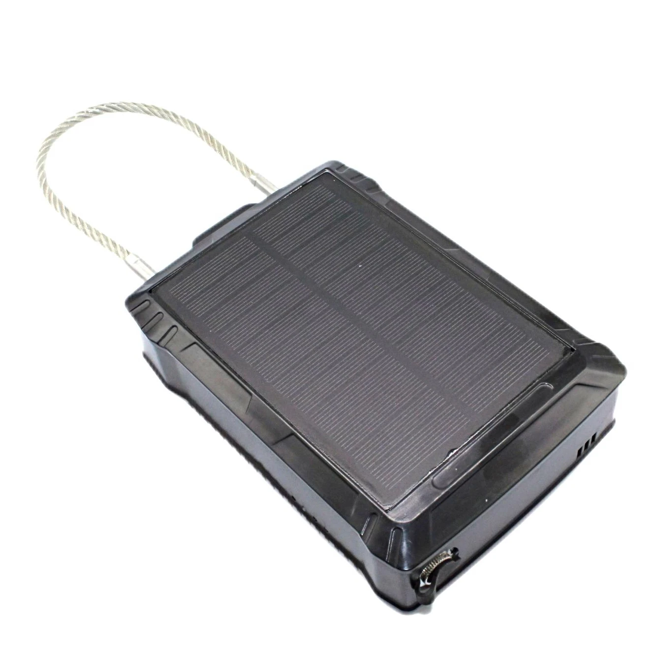 Nueva llegada GPS dispositivo de bloqueo inteligente remoto 4G rastreador con energía Solar para puerta de motocicleta de coche RFID GPRS