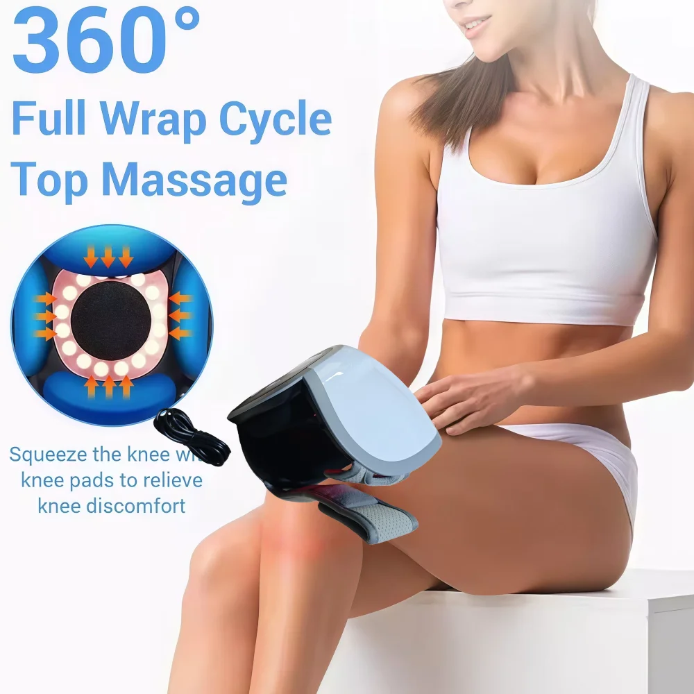 

Электрические наколенники, физиотерапия лихорадки, массажный инструмент, горячий массажер для локтей, плеч, колена, вибрация, домашний подогрев, коленные суставы