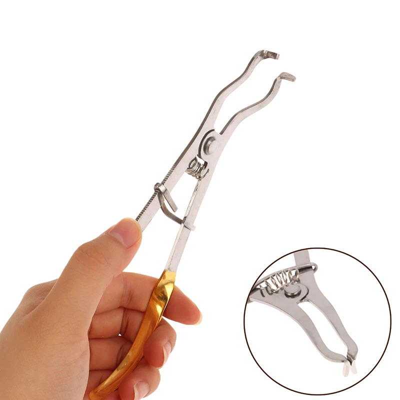 

Dental Sectional Matrix Plier Metal Matrix Band Forceps Placement Resin Clamping Ring Clip Lab Dentistry Tools Stainless Steel