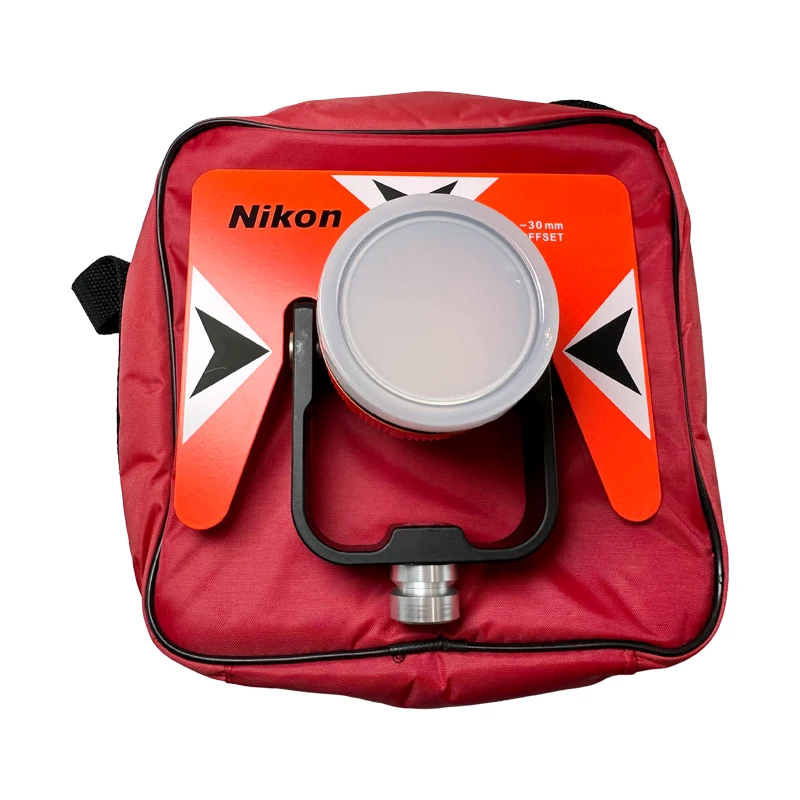 Single Prism For Nikon Total Station Survey Tool Soft Bolsa Constant 30 mm mm mm 8×11 Female Thread Red
