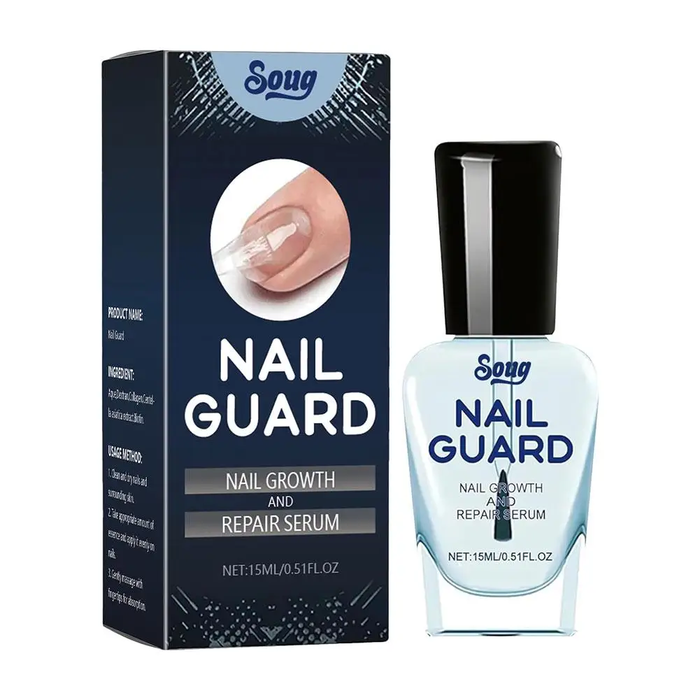 Líquido reparador de unhas para casa, Creme nutritivo nutritivo, Soro de reparação de unhas suave, Dedo e Toe Nail Care, R1n1