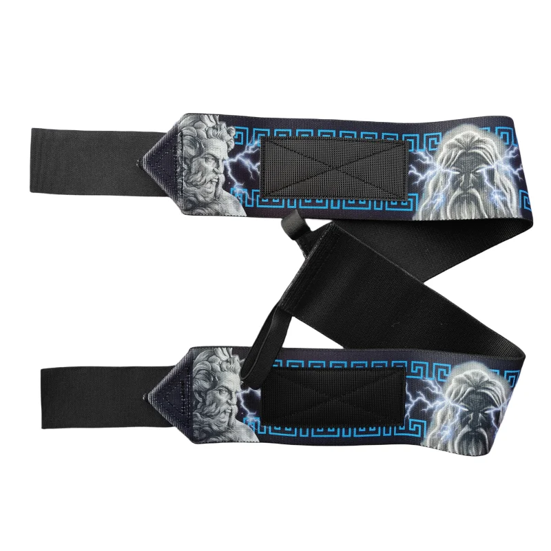 Zeus Wrist Wraps for Weight Lifting Gym Strength Training Wrist Support Straps Professional Weightlifting Fitness Wrist Brace